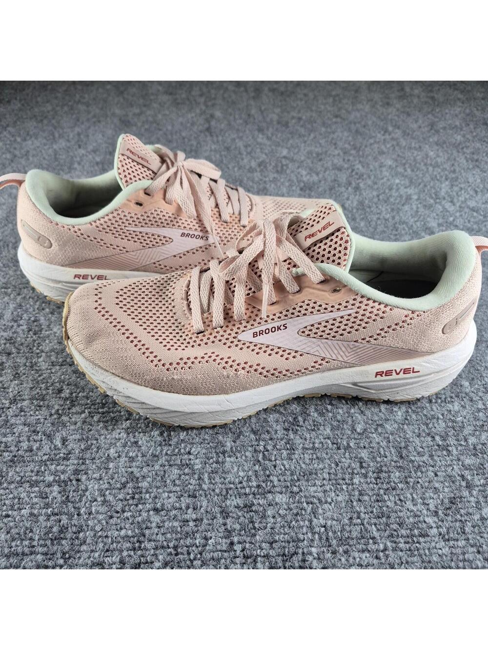 Brooks Revel 6 1203861B662 Pink Running Shoes Sneakers Women’s Size 9B Outdoor